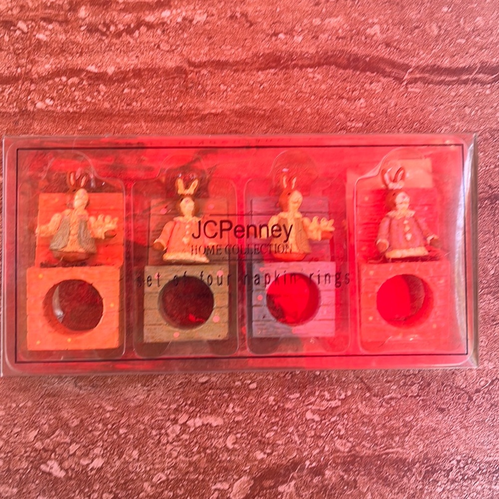 JCPENNEY Home Collection Napkin rings
